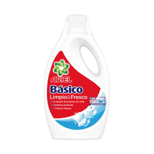 detergente gel básico, 31 lavados