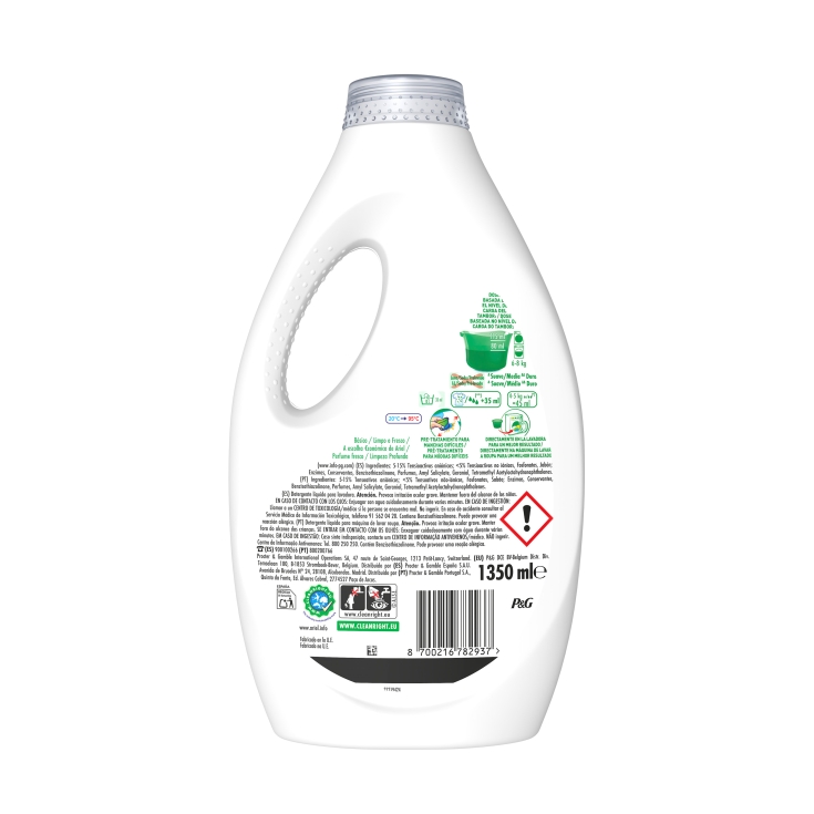 detergente líquido básico, 30lav