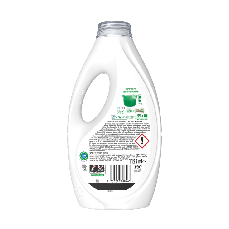 detergente líquido 25lav, pk-2