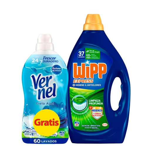 deterg.gel antiolor 37 lav.+ vernel gratis