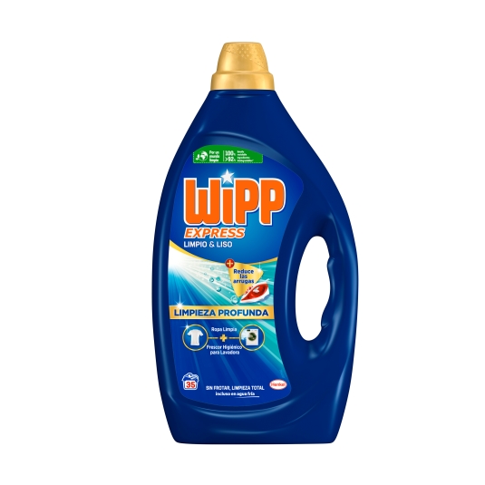 detergente líquido limpio&liso, 35lav