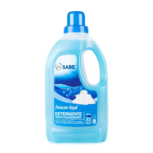 detergente líquido frescor azul, 27 lavados