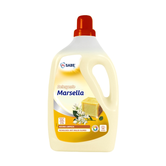 detergente líquido marsella, 50lav