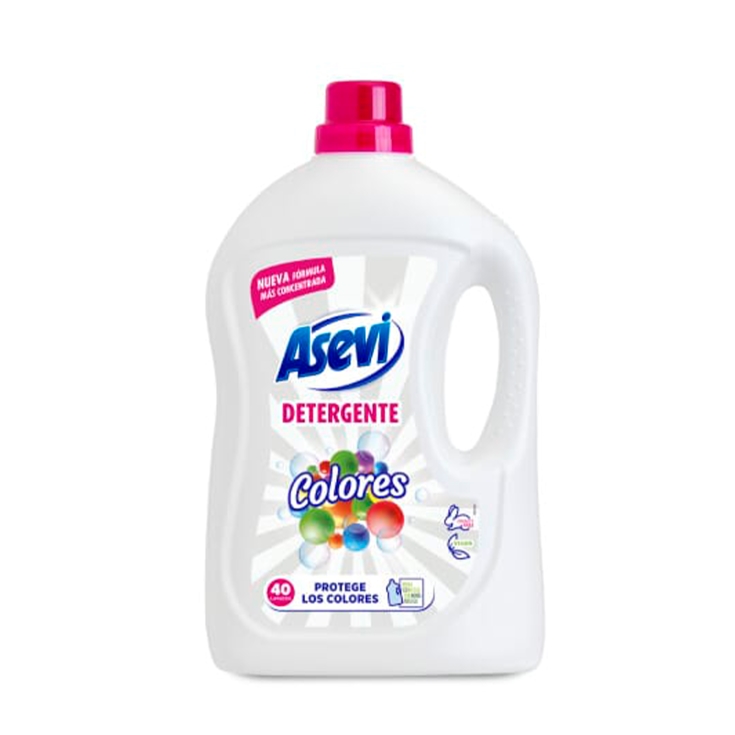 detergente líquido colores, 40lav
