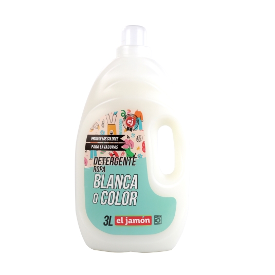 detergente líquido ropa blanca/color, 44lav