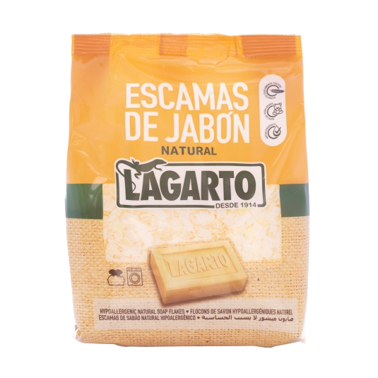 jabón natural en escama, 400g