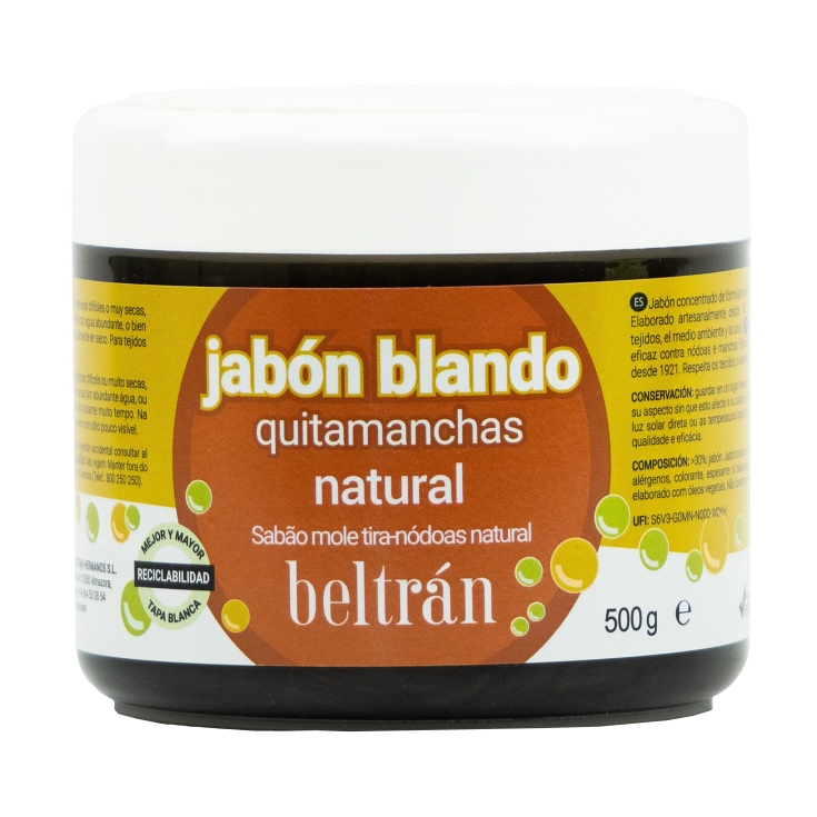 jabón blando 100% natural, 400g