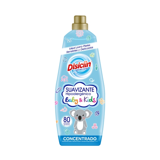 suavizante hipoalergénico baby/kids, 80lav