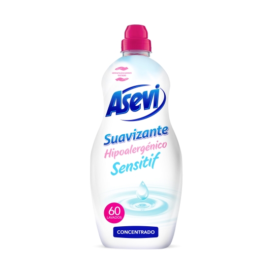 suavizante hipoalergénico sensitif, 60lav