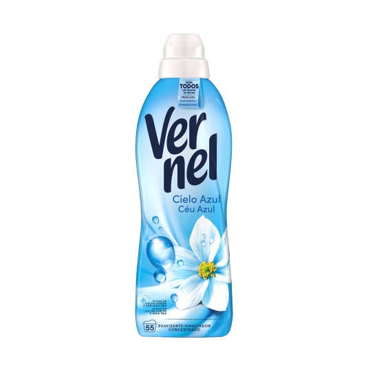 suavizante concentrado cielo azul, 55lav