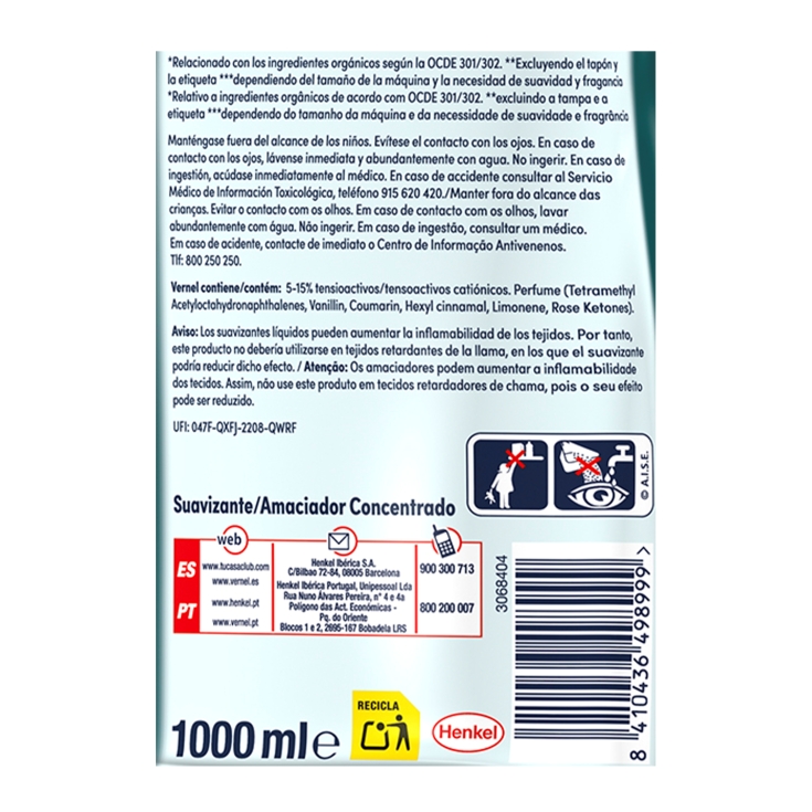 suavizante concentr.aromaterapia maldi, 55lav