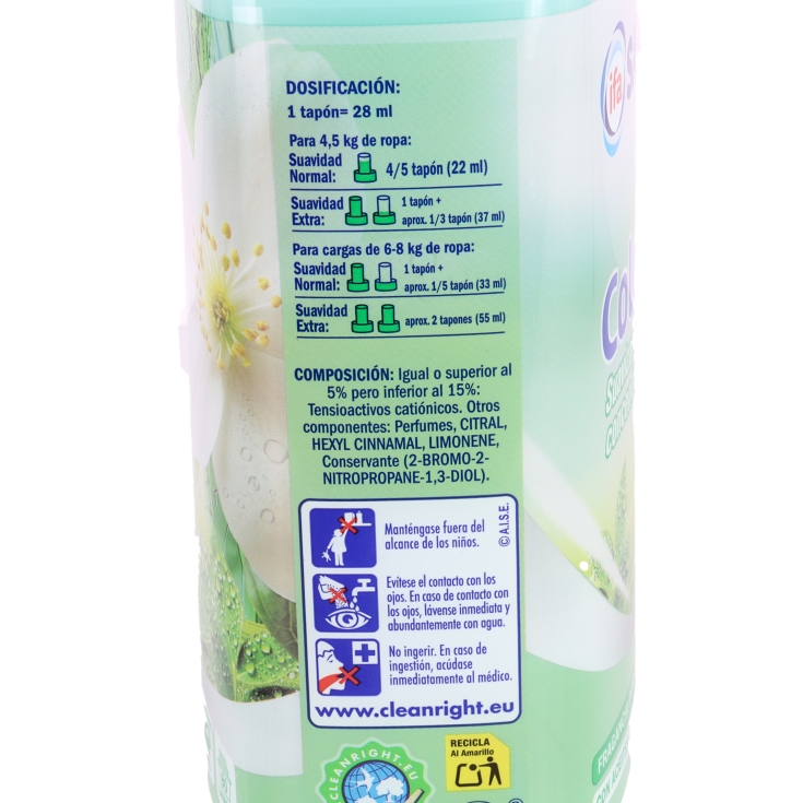 suavizante concentrado colonia, 80lav