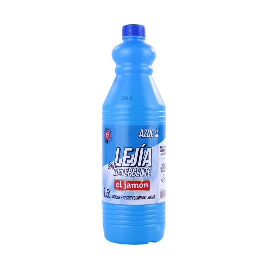 lejía con detergente azul, 1.5l