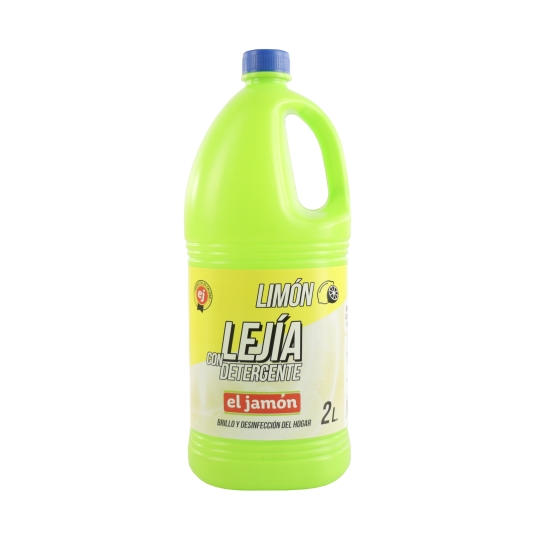 lejía con detergente limón, 2l