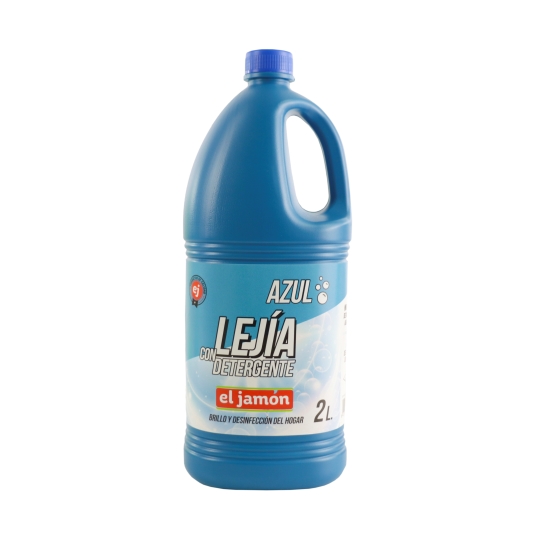 lejía con detergente azul, 2l