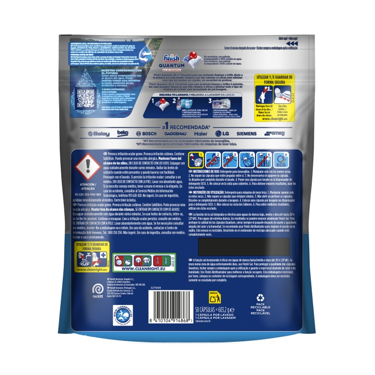 lavavajillas máquina quantum, 58ud