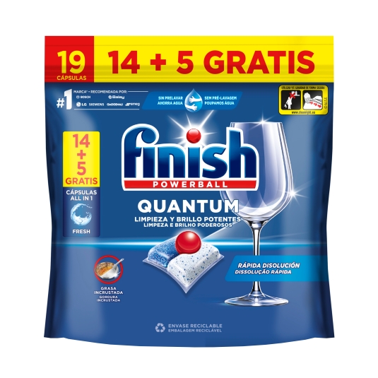 lavavajillas máquina quantum, 14+5 ud