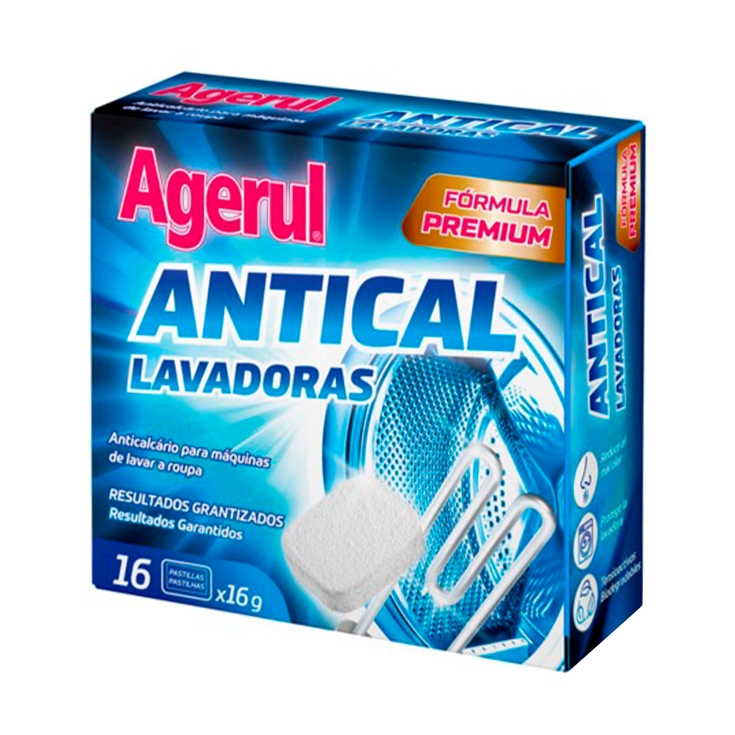 antical lavadora pastilla, 16ud