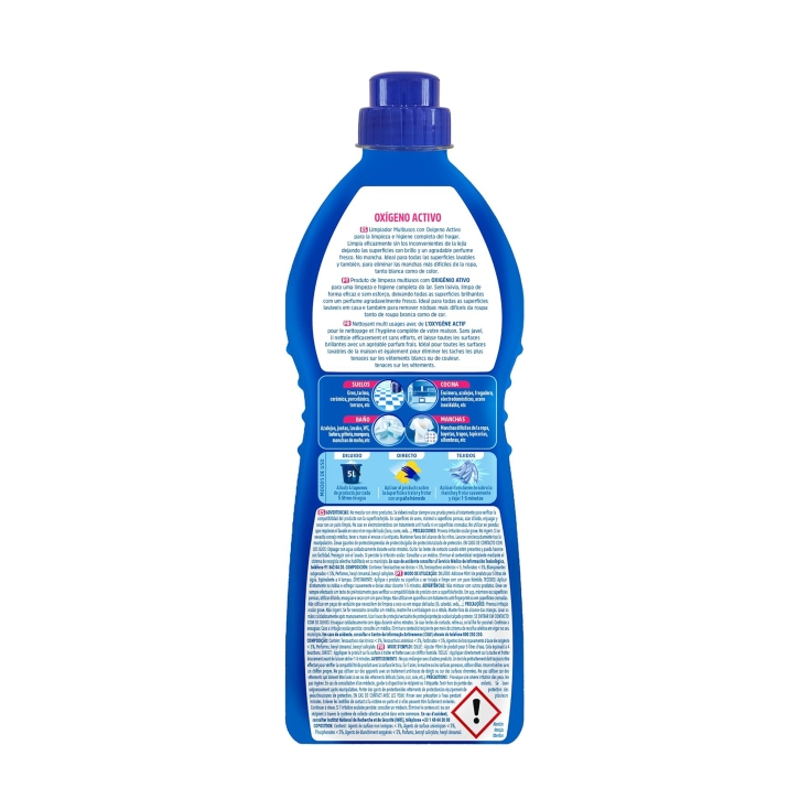 limpiador multiusos oxy active, 1.1l