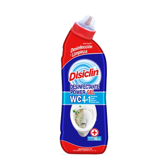 limpiador wc gel desinfectante 4 en 1, 1l