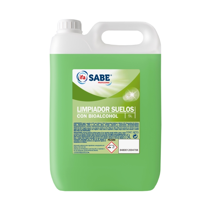 limpiador suelo bioalcohol, 5l