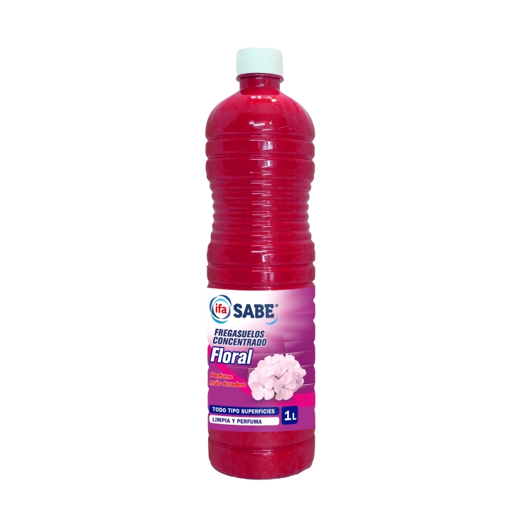 fregasuelos concentrado rosa/floral, 1l