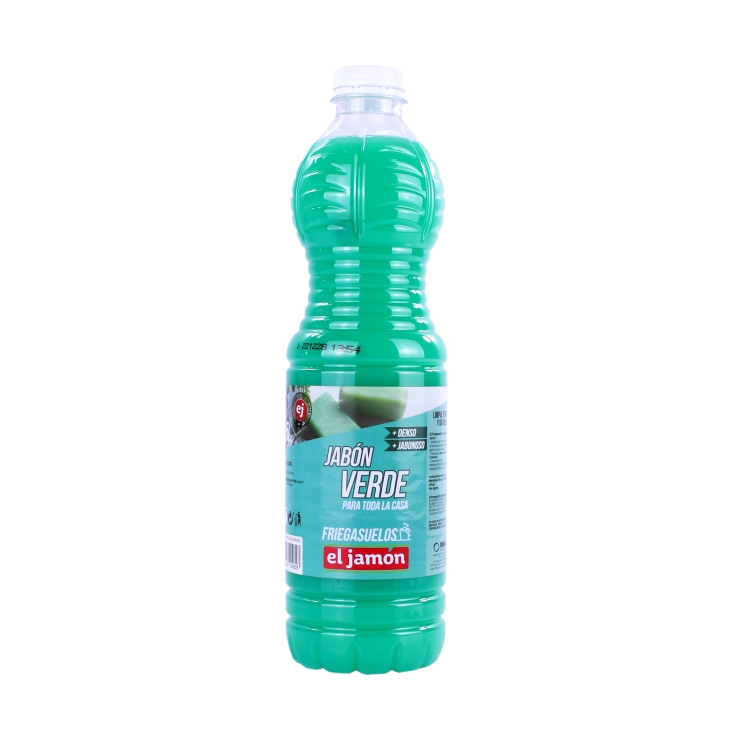 fregasuelos jabón verde, 1,5l