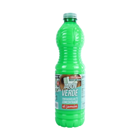 friegasuelos concentrado jabón verde, 1.5l