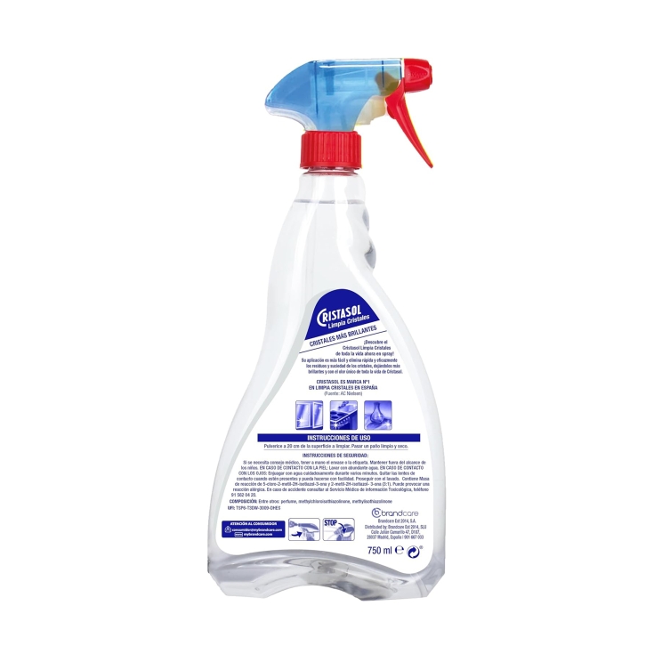 limpiacristales cristalino pistola, 750ml
