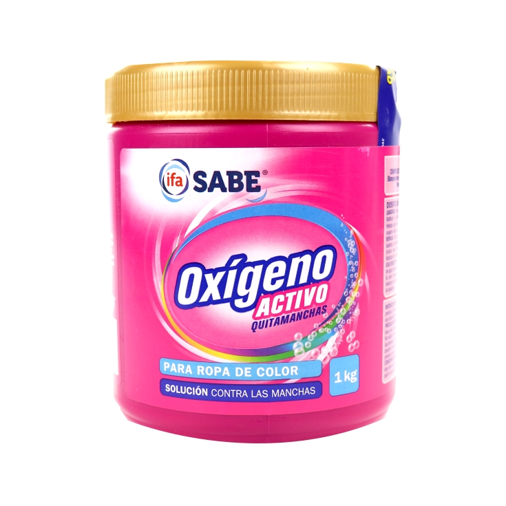 activador oxígeno activo ropa color, 1kg - El Jamón