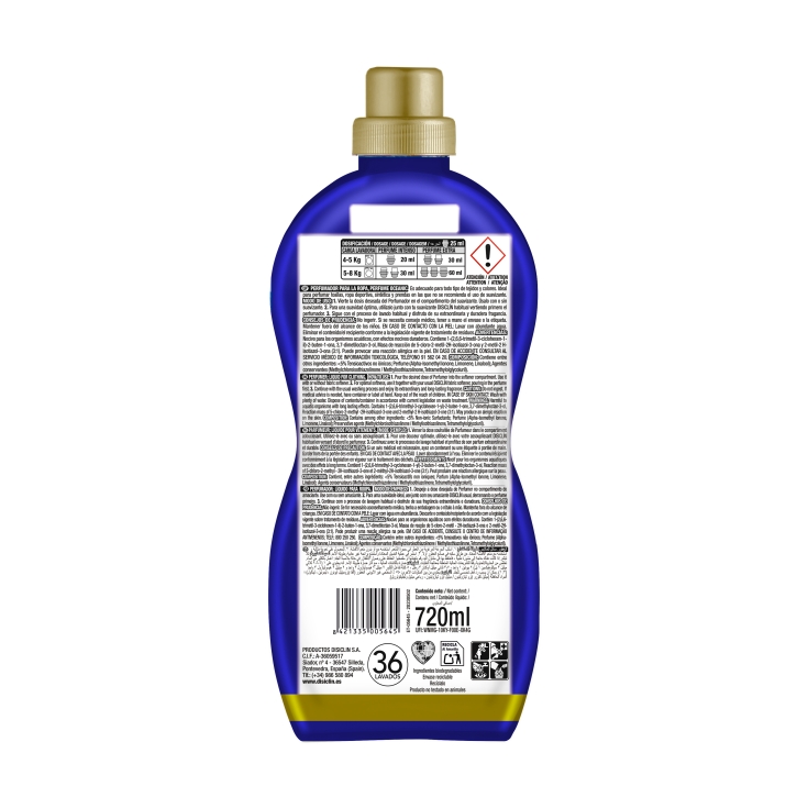 perfumador líquido ropa oceanic, 36lav