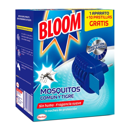 insecticida aparato+10 pastillas, ud