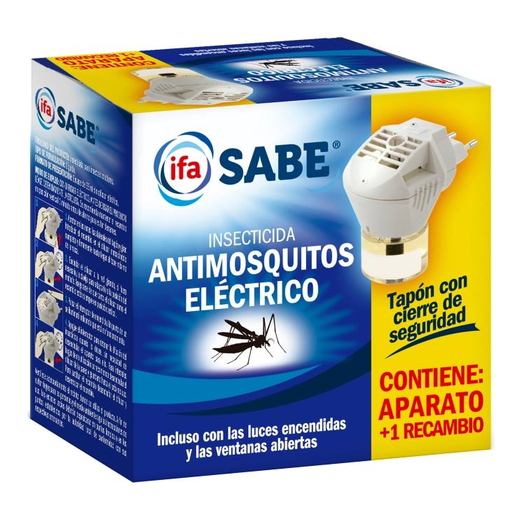 insecticida eléctrico aparato+recambio, ud