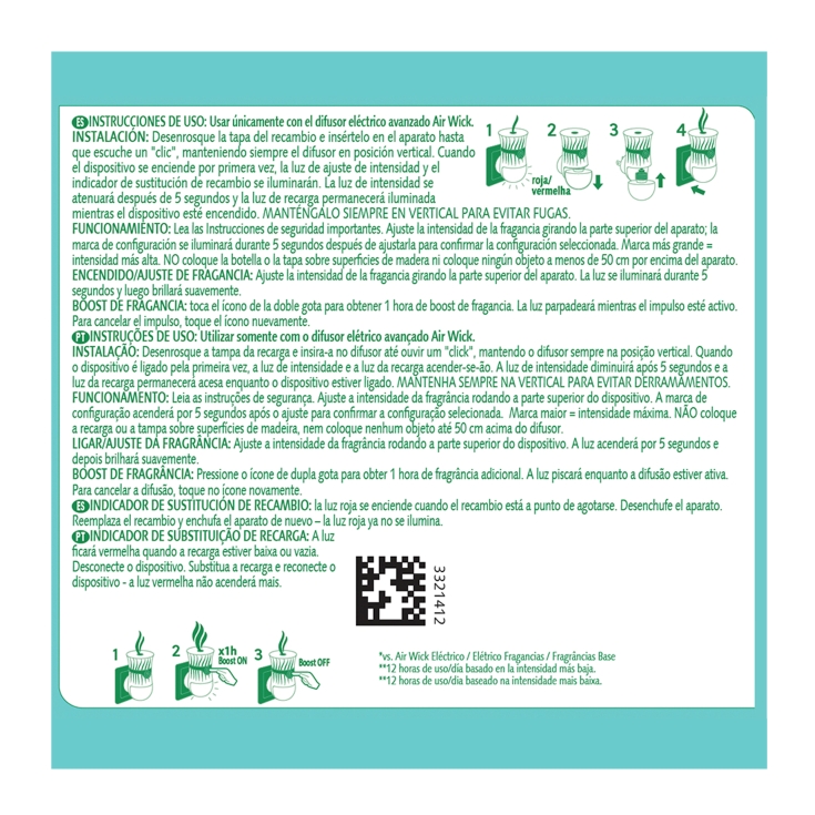 aparato ambientador eléctrico nenuco, ud