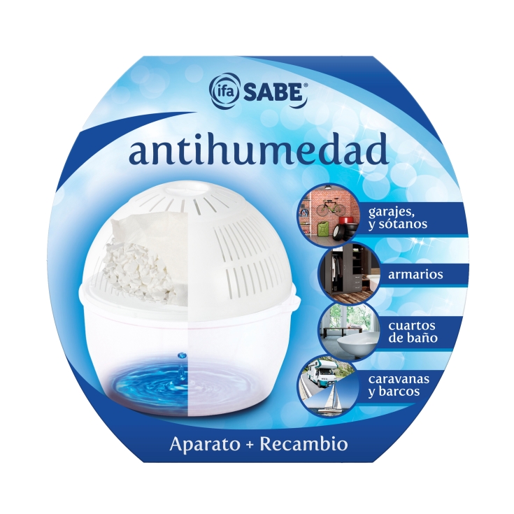 antihumedad aparato+recambio, ud - El Jamón