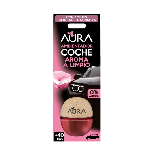 ambientador coche aroma limpio, 5ml