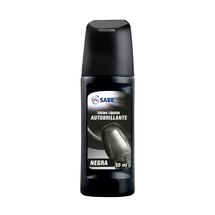 crema calzado color negro, 50ml