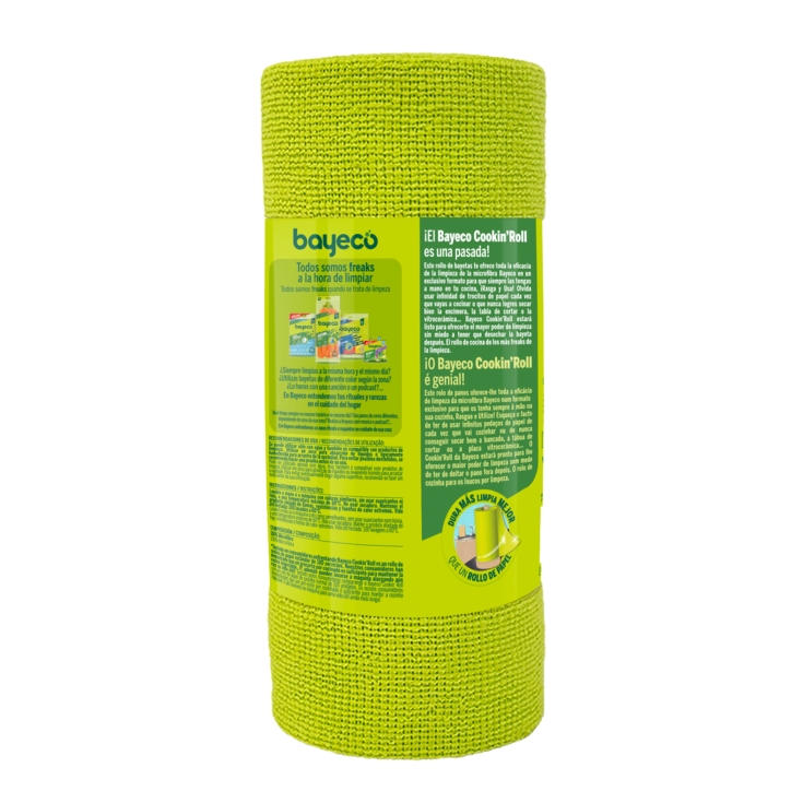 bayeta rollo microfibra 30ud, ud