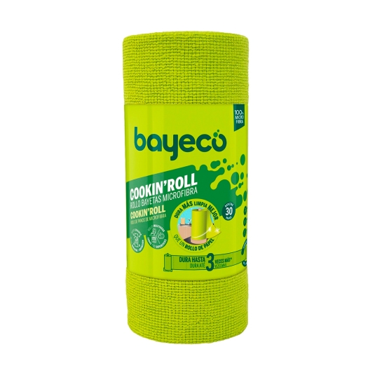 bayeta rollo microfibra 30ud, ud