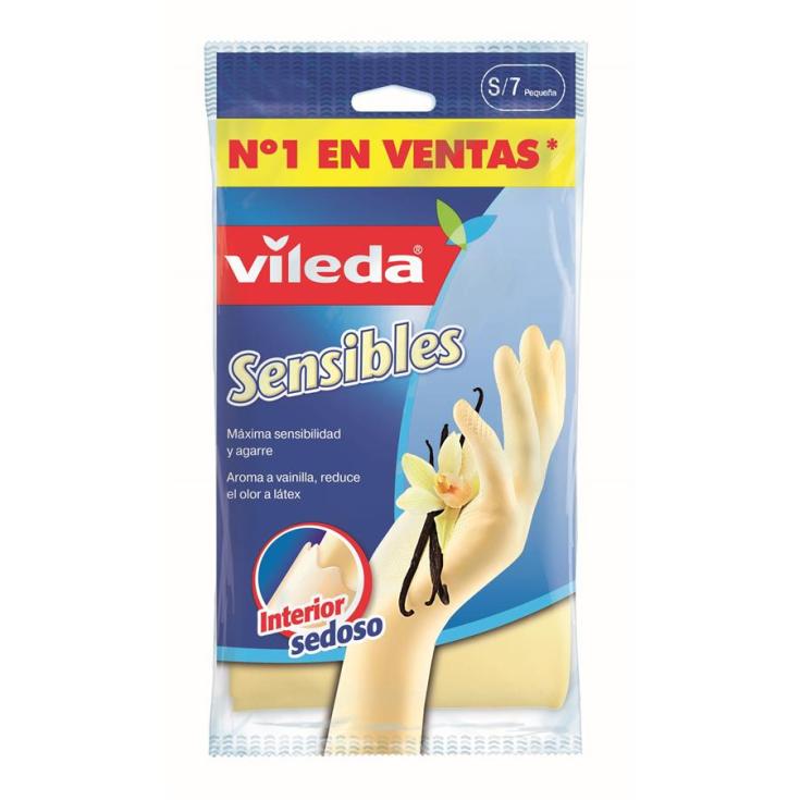 guantes sensibles talla pequeña, ud