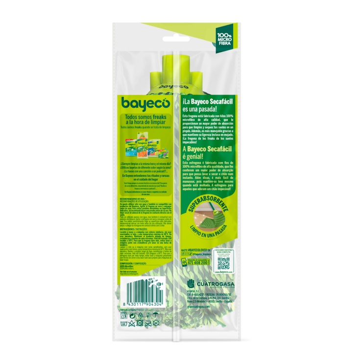 fregona microfibra secafácil, ud