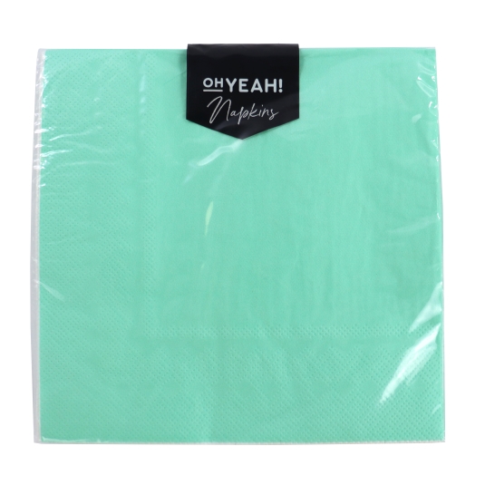 servilleta mint doble capa 33x33cm, 30ud