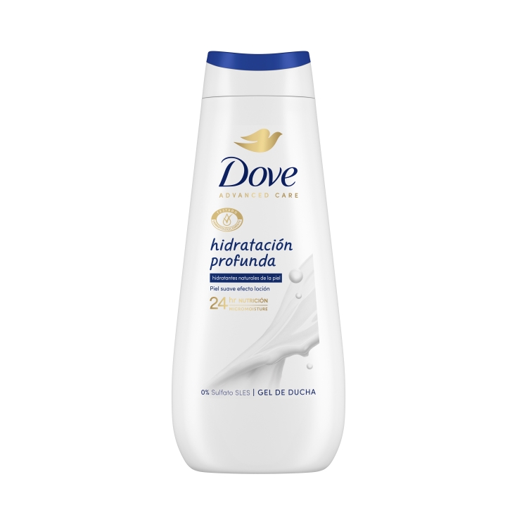 gel de ducha hidratación profunda, 400ml