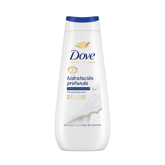 gel de ducha hidratación profunda, 400ml