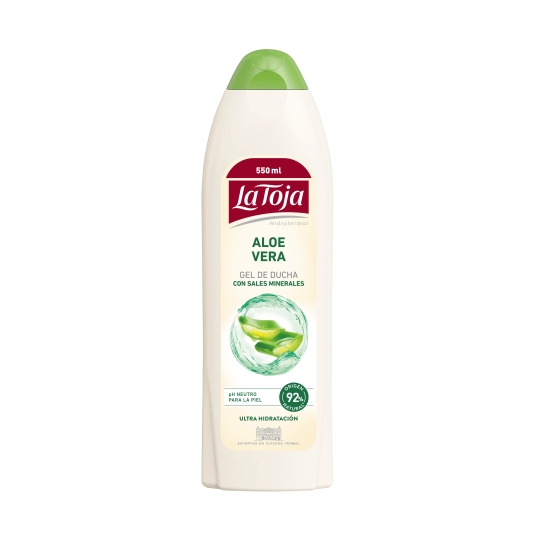 gel de ducha aloe vera, 550ml