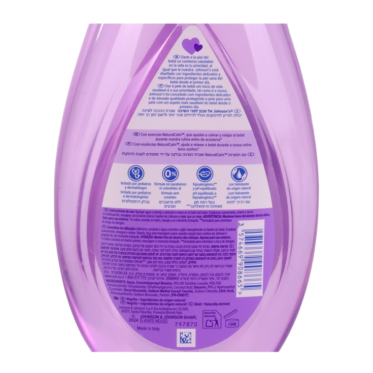 jabón líquido dulces sueños, 750ml