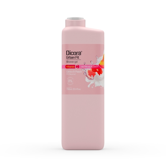 gel de baño citrics & peach, 750ml