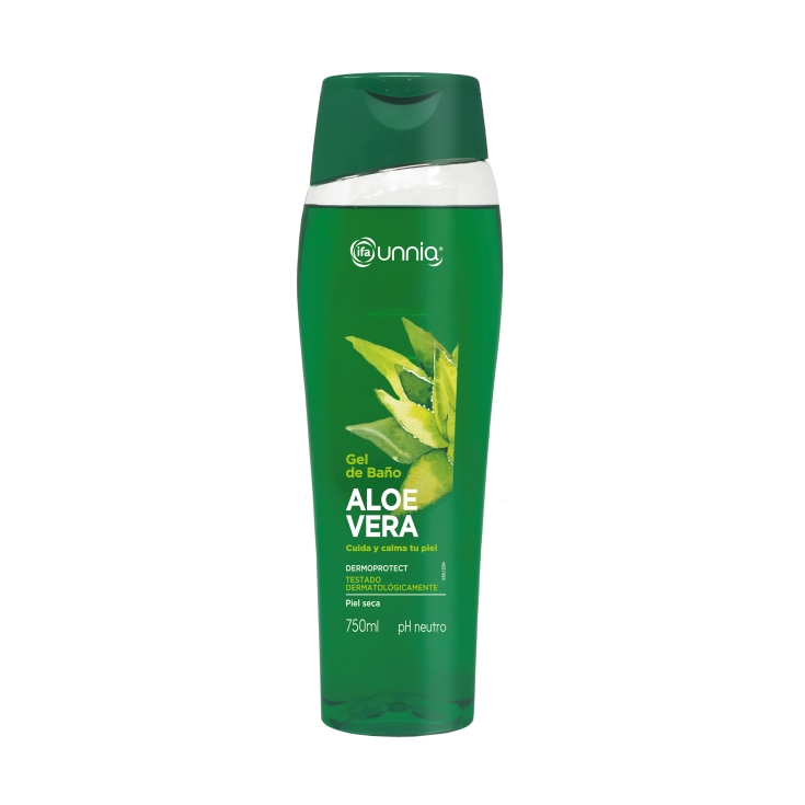 gel de baño aloe vera, 750ml