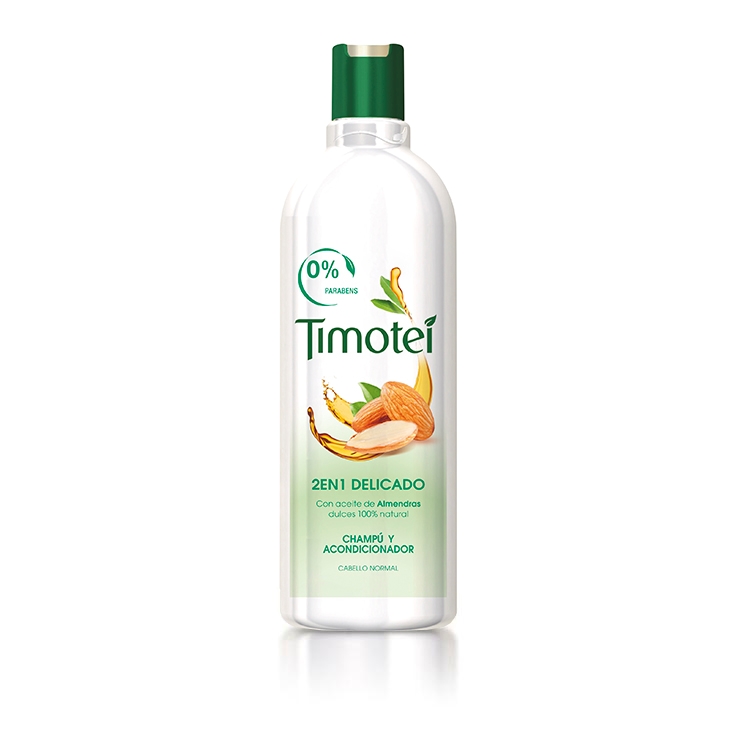 champú 2 en 1 delicado almendra, 400ml