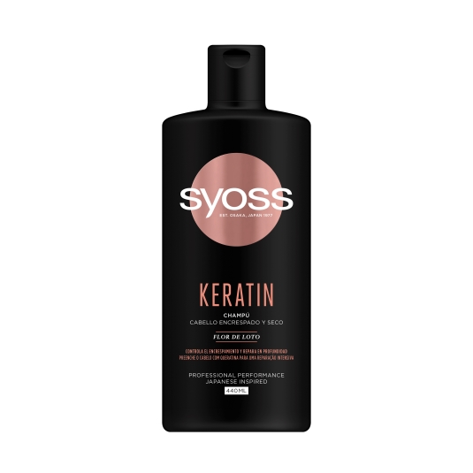 champú keratin, 440ml